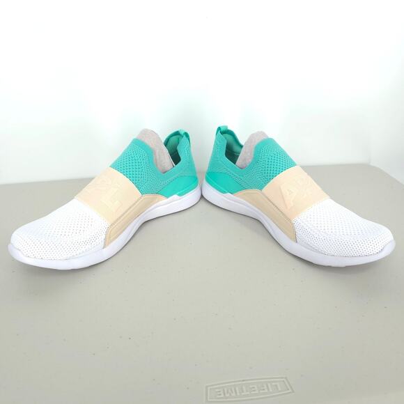 Athletic Propulsion Labs APL Techloom Bliss Mint/Beach/White Shoes Men\'s 11.5
